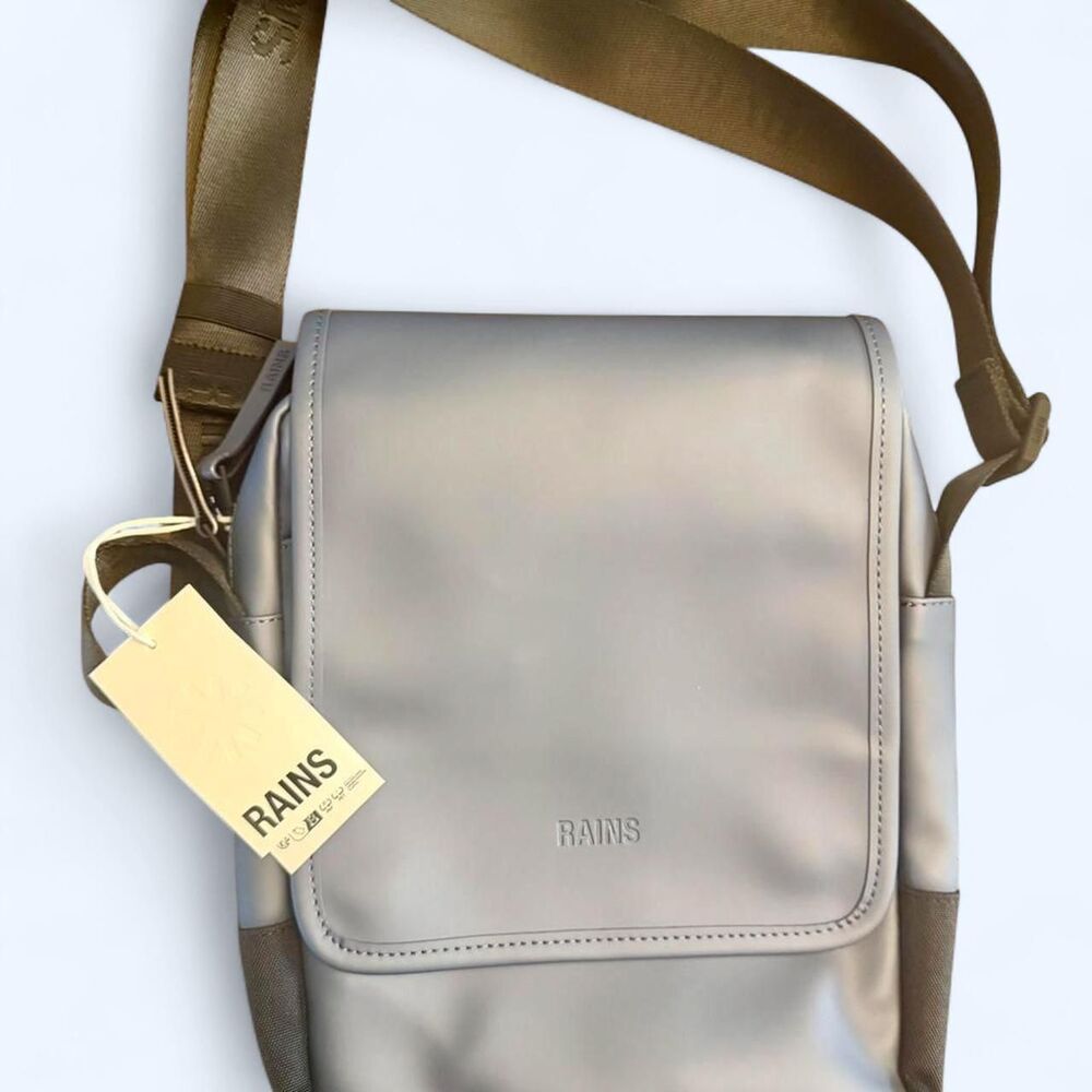 Rains Women's Grey and Blue Bag